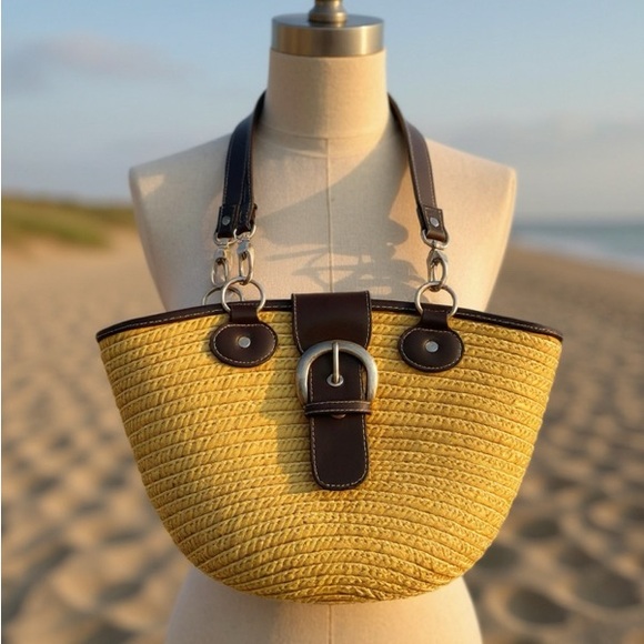 Ladies St. John’s Bay Jute Purse - Picture 3 of 16